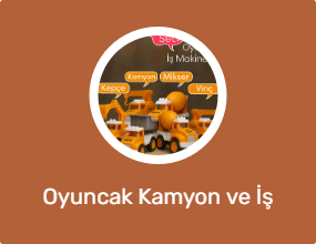 Oyuncak Kamyon ve İş Makinesi
