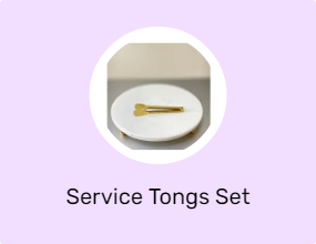 Service Tongs Set