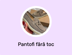 Pantofi fără toc