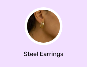 Steel Earrings