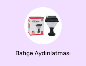 Bahçe Aydınlatması