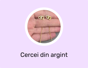 Cercei din argint