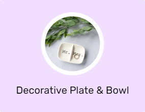Decorative Plate & Bowl