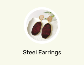 Steel Earrings