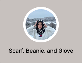 Scarf, Beanie, and Glove Sets