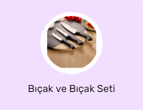 Bıçak ve Bıçak Seti