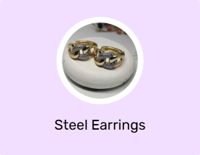 Steel Earrings