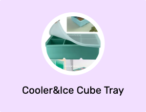 Cooler&Ice Cube Tray