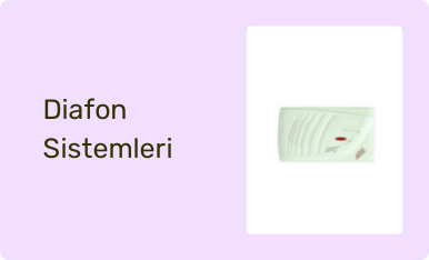 Diafon Sistemleri