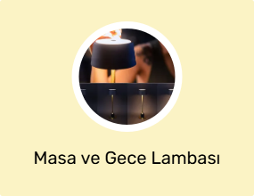 Masa ve Gece Lambası