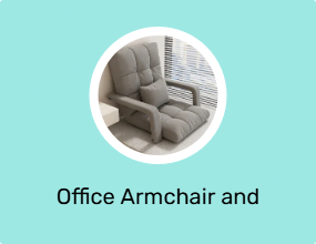 Office Armchair and Sofa