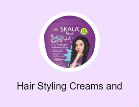 Hair Styling Creams and Waxes
