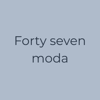 Forty seven moda