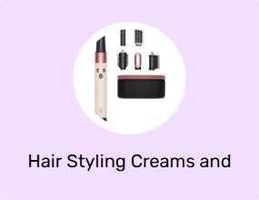 Hair Styling Creams and Waxes