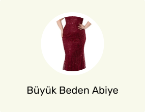Büyük Beden Abiye Elbise