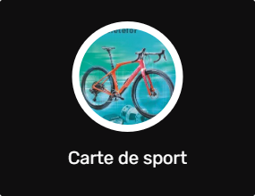 Carte de sport