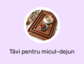 Tăvi pentru micul-dejun