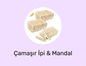 Çamaşır İpi & Mandal