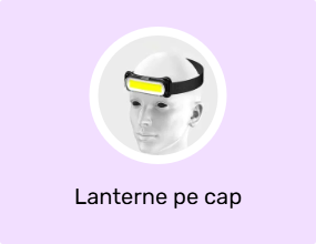 Lanterne pe cap