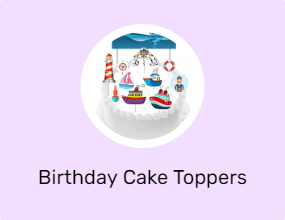 Birthday Cake Toppers