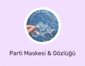 Parti Maskesi & Gözlüğü