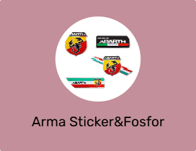 Arma Sticker&Fosfor Şeritler