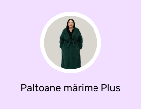Paltoane mărime Plus