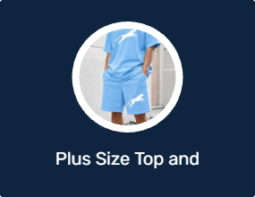 Plus Size Top and Bottom Set