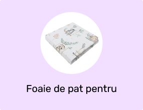 Foaie de pat pentru bebeluși și copii