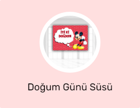 Doğum Günü Süsü