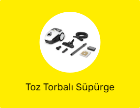 Toz Torbalı Süpürge