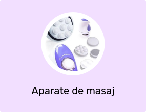 Aparat de masaj, anticelulitic, pentru relaxare, masaj rotativ și tonifiere – 4 capete