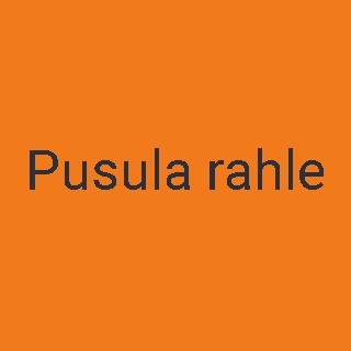 Pusula rahle