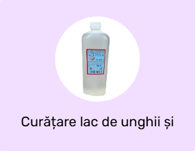 Curățare lac de unghii și acetonă