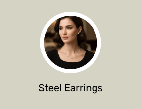 Steel Earrings