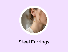 Steel Earrings