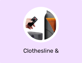 Clothesline & Clothespin