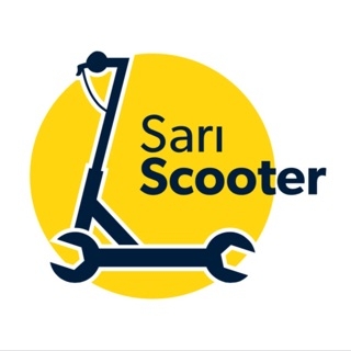 Sarı scooter
