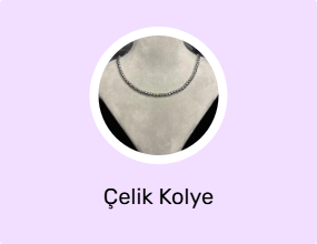 Çelik Kolye
