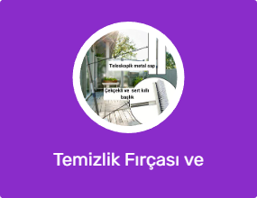 Temizlik Fırçası ve Süpürge