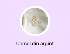 Cercei din argint