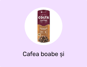 Cafea boabe și măcinată