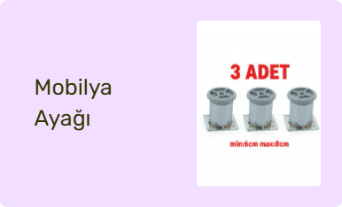 Mobilya Ayağı