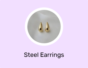 Steel Earrings