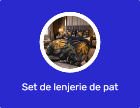 Set de lenjerie de pat pentru două persoane