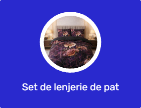 Set de lenjerie de pat pentru o persoană