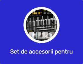 Set de accesorii pentru scule de mână