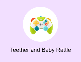 Teether and Baby Rattle
