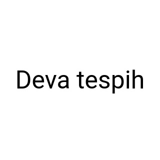 Deva tespih