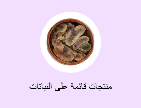 منتجات قائمة على النباتات